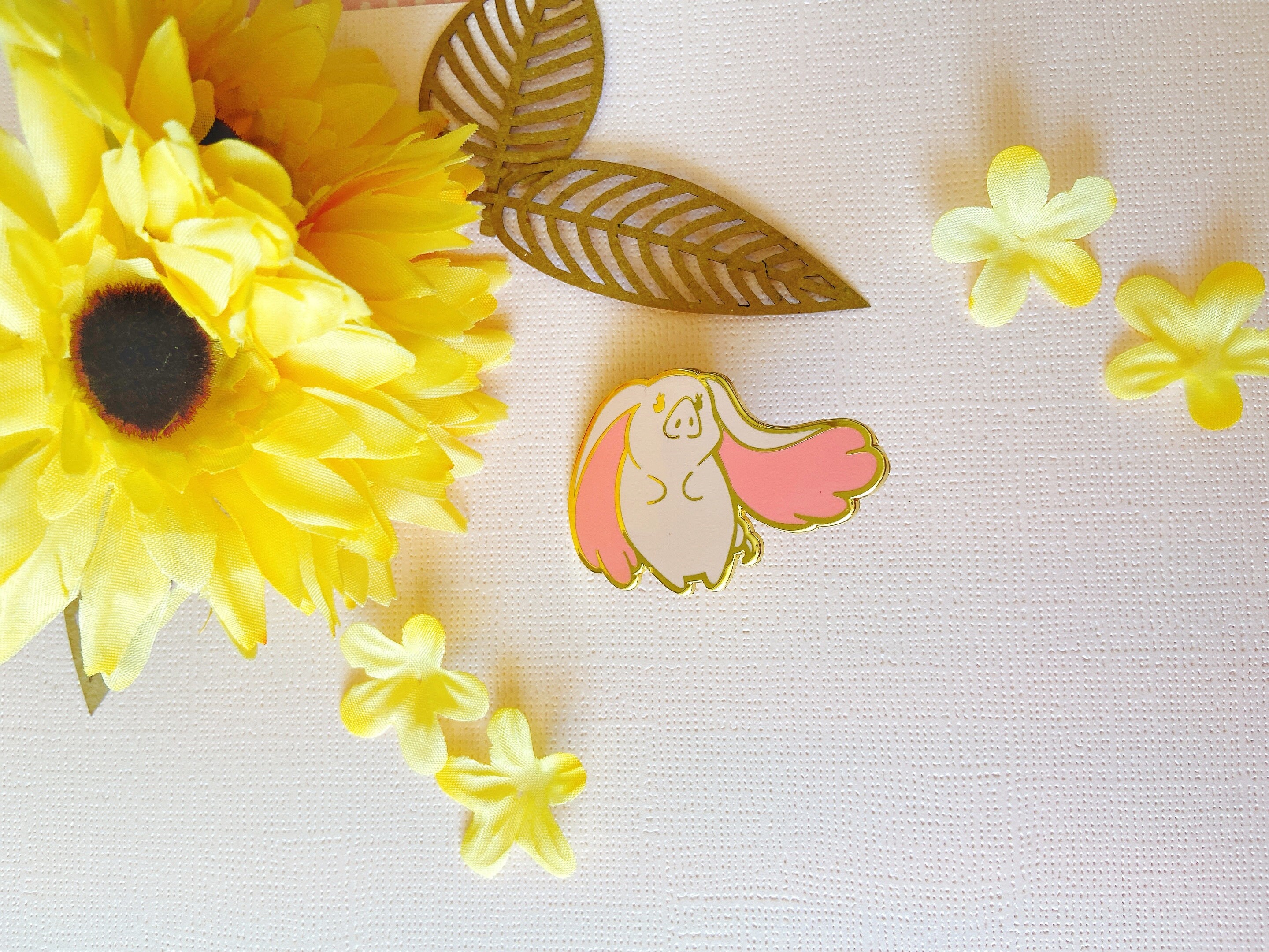 FFXIV Bacon Bits Gold Hard Enamel Pin 1.25 In. Etsy