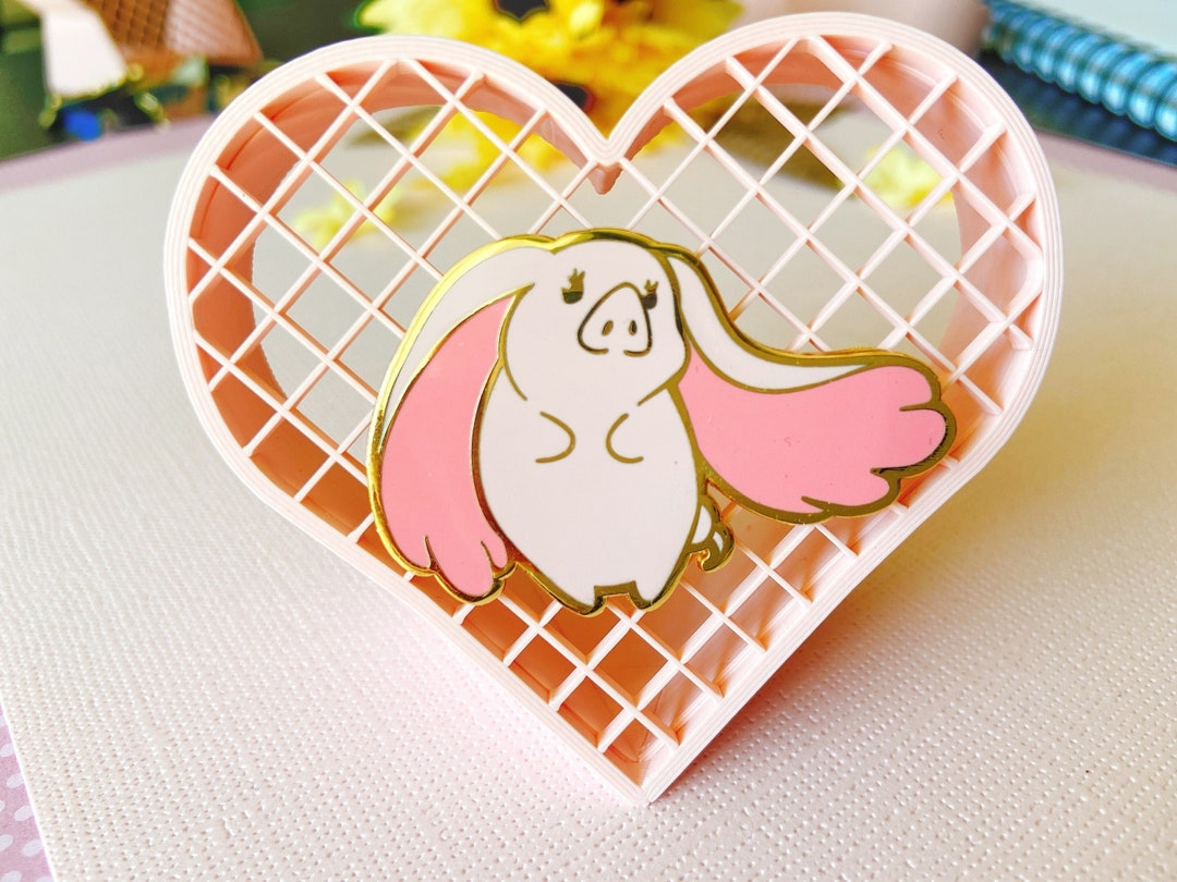 FFXIV Bacon Bits Gold Hard Enamel Pin 1.25 In. Etsy