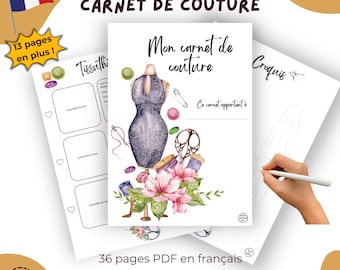 Efficient digital sewing planner, save time, sew, planner, organizer, sewing notebook, project, bullet journal, agenda
