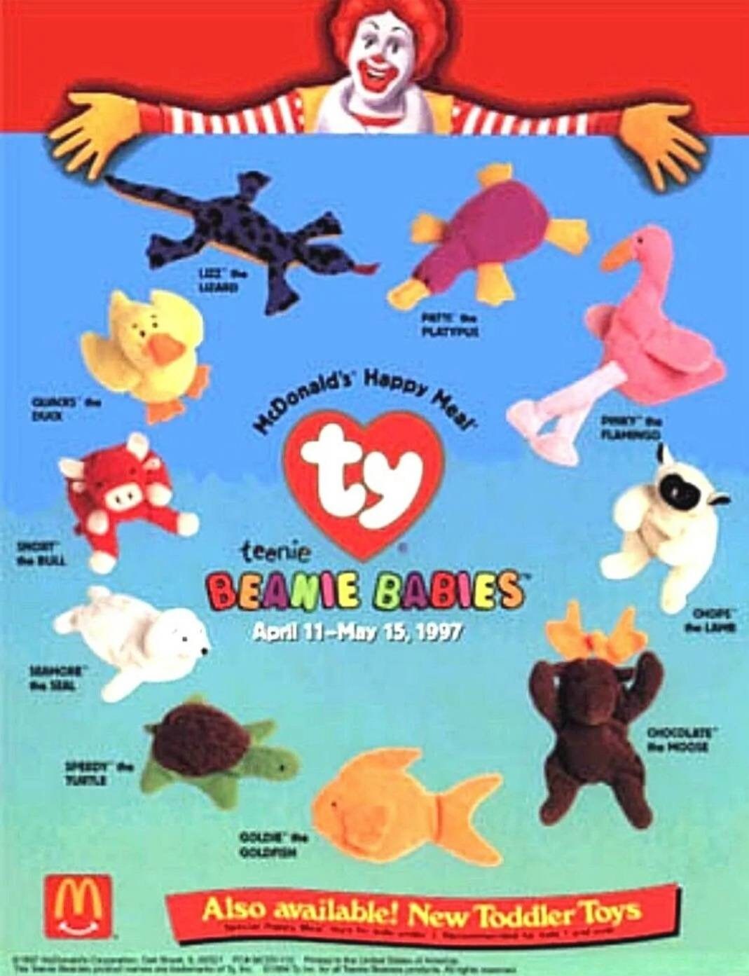Teanie beanie babies deals