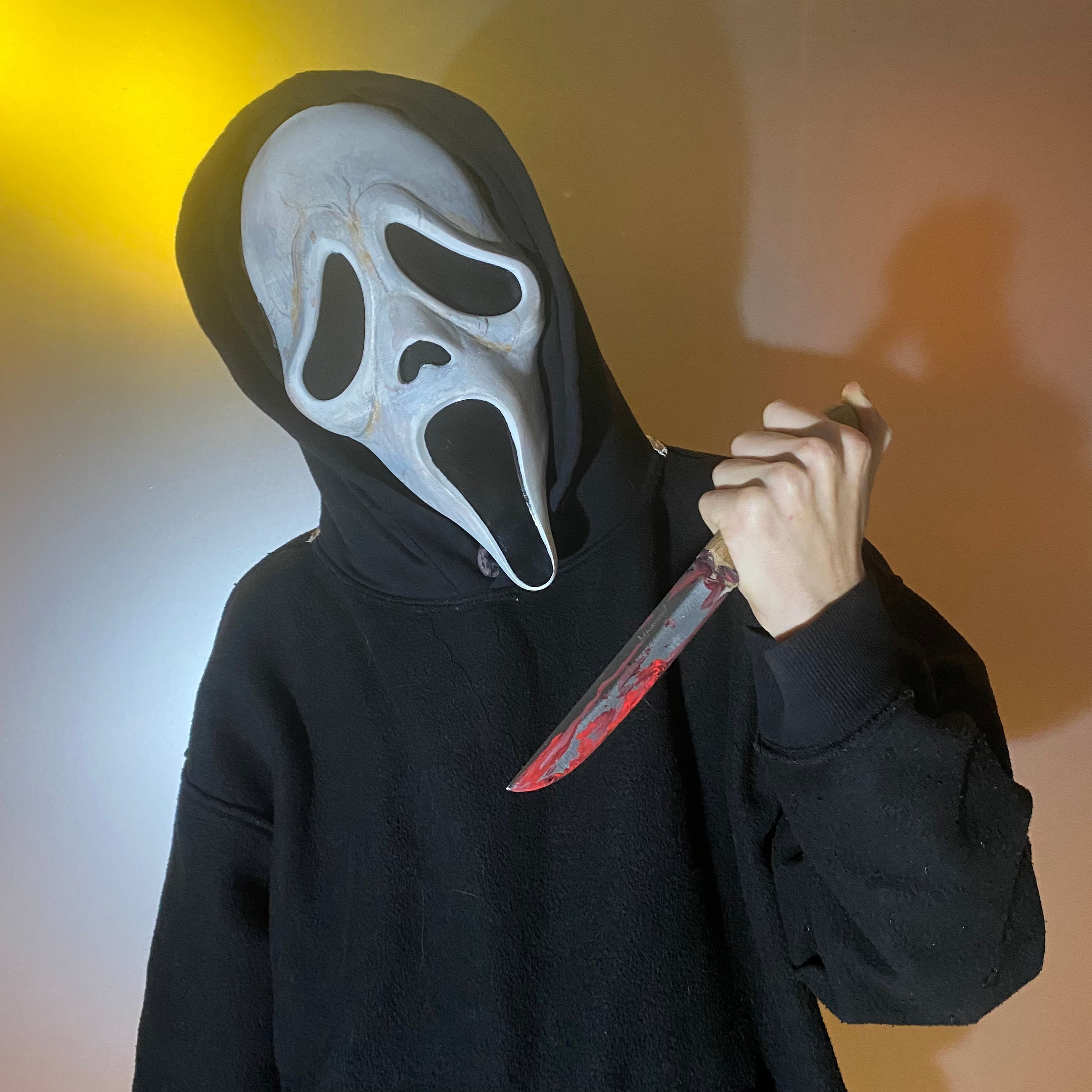 Scream 6 Full Costume Ghostface Mask Aged Billy Mask Scream 