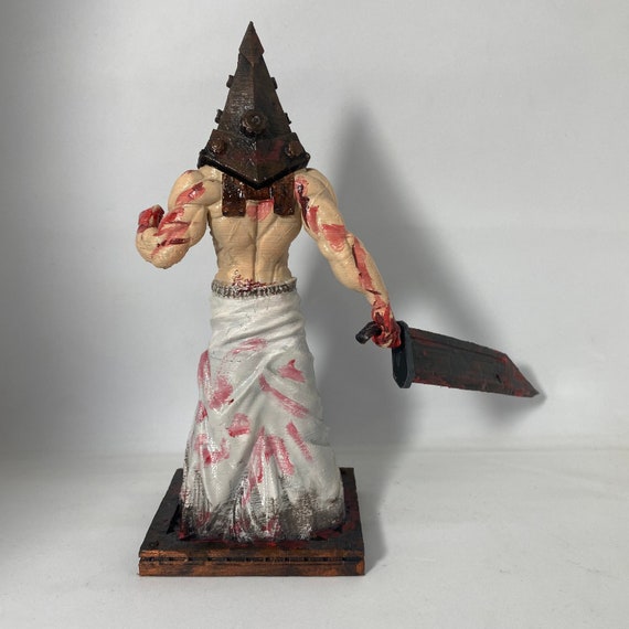 Pyramid Head Figure Silent Hill Horror Statue Silent Hill