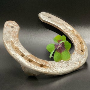Horseshoe, lucky charm - real forged horseshoe - ideal for horseshoe crafting - horseshoe decoration