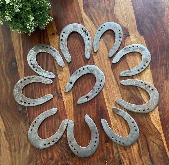 Horseshoes Lucky Charms 10 Horseshoes Originally and Etsy