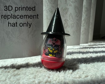 3D Printed Hat Only for Weebles Witch from Vintage Haunted House, not Original