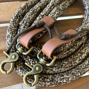 Redini in corda personalizzate con slobber in Biothane