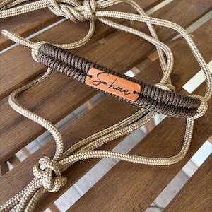Personalized Horse Halter - Handmade - Soft and Durable Halter