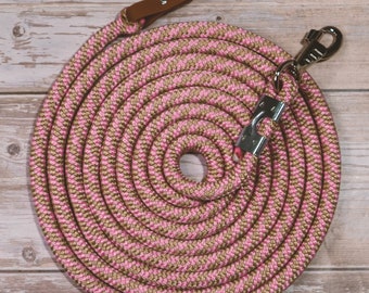 Longhina in corda personalizzata con rope clamp