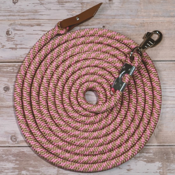 Longhina in corda personalizzata con rope clamp