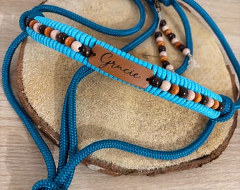 Horse Rope Halter - Handmade, Durable and Customizable