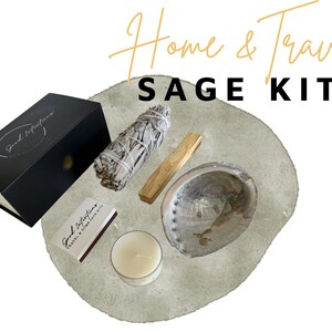 Home & Travel Sage Intention Smudge Kit