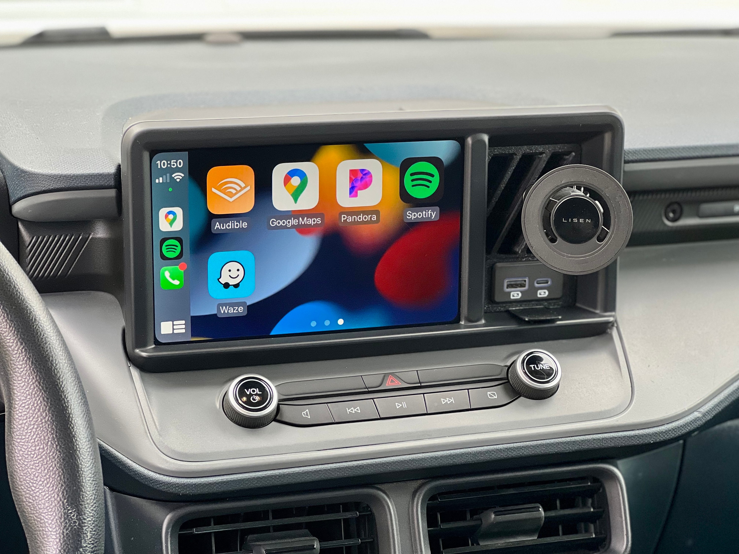 Ford Maverick Cubby Mount 2021-2024 Phone Mounting & USB Charging