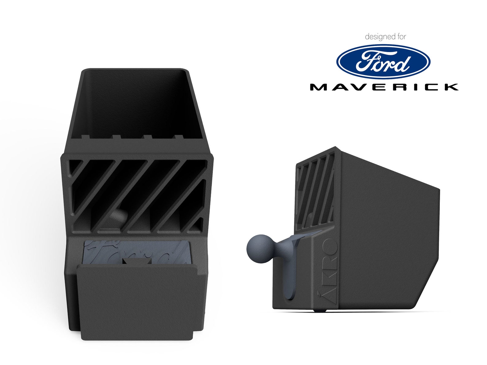Ford Maverick STL Cubby Bank V2 3D Printer Files Etsy