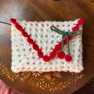 Cherry Pie Crochet Case & Book Cover