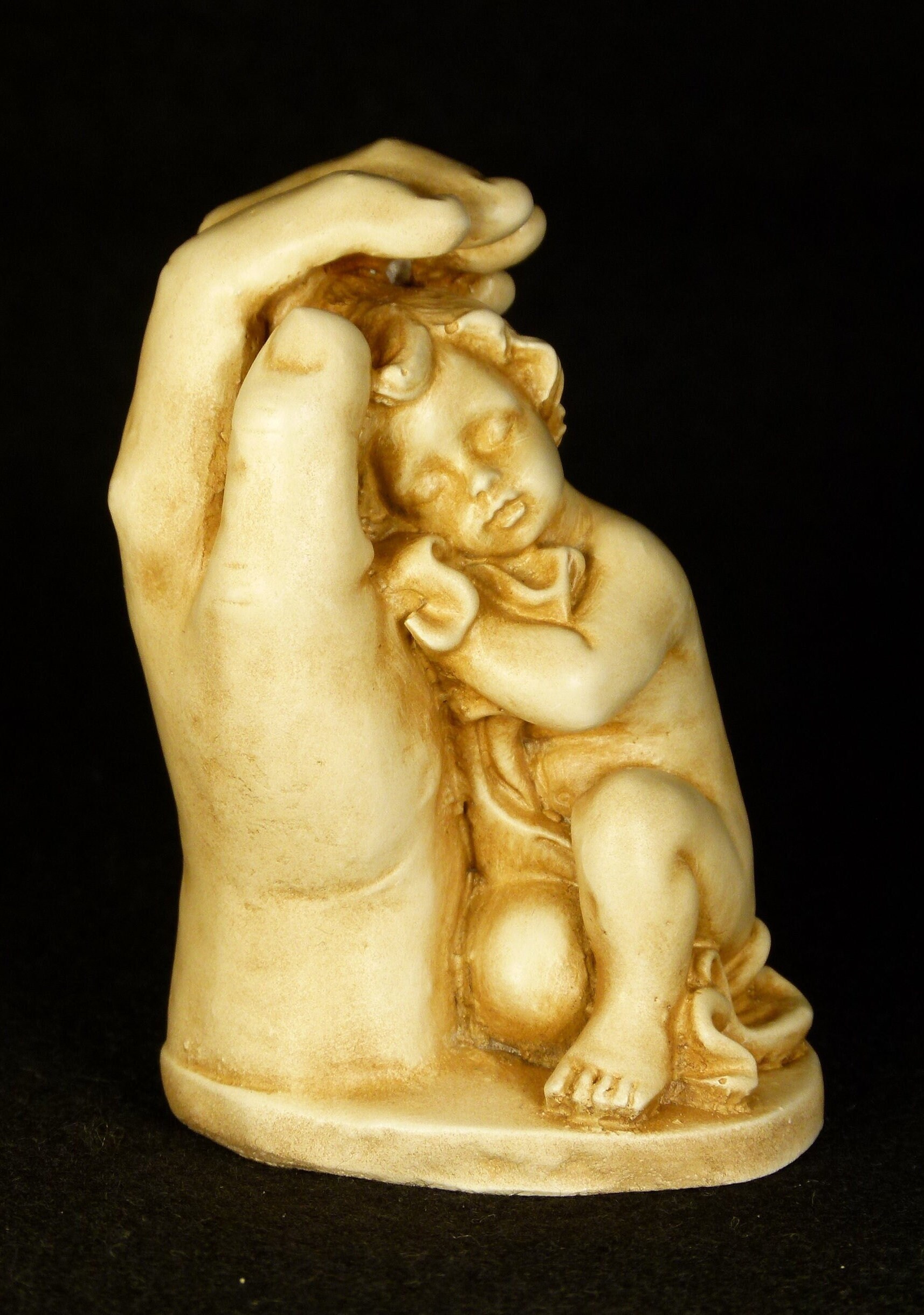 6-teilige Elefanten-Ornamente Aus Harz – Mama & Baby-Statuen, Handbemalt (ca. 10 Cm & 5 Cm)