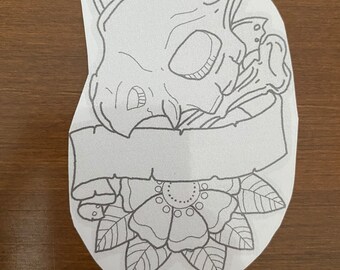 Floral Cubone Sticker