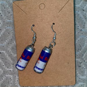 energy drink earrings