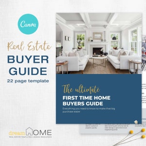 Real Estate Pre-Listing Presentation Packet , Real Estate Marketing, Listing, Seller Packet | Canva Instant Access