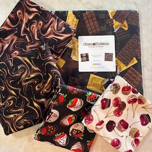 Chocolicious Fabric Kit från Kanvas Studio
