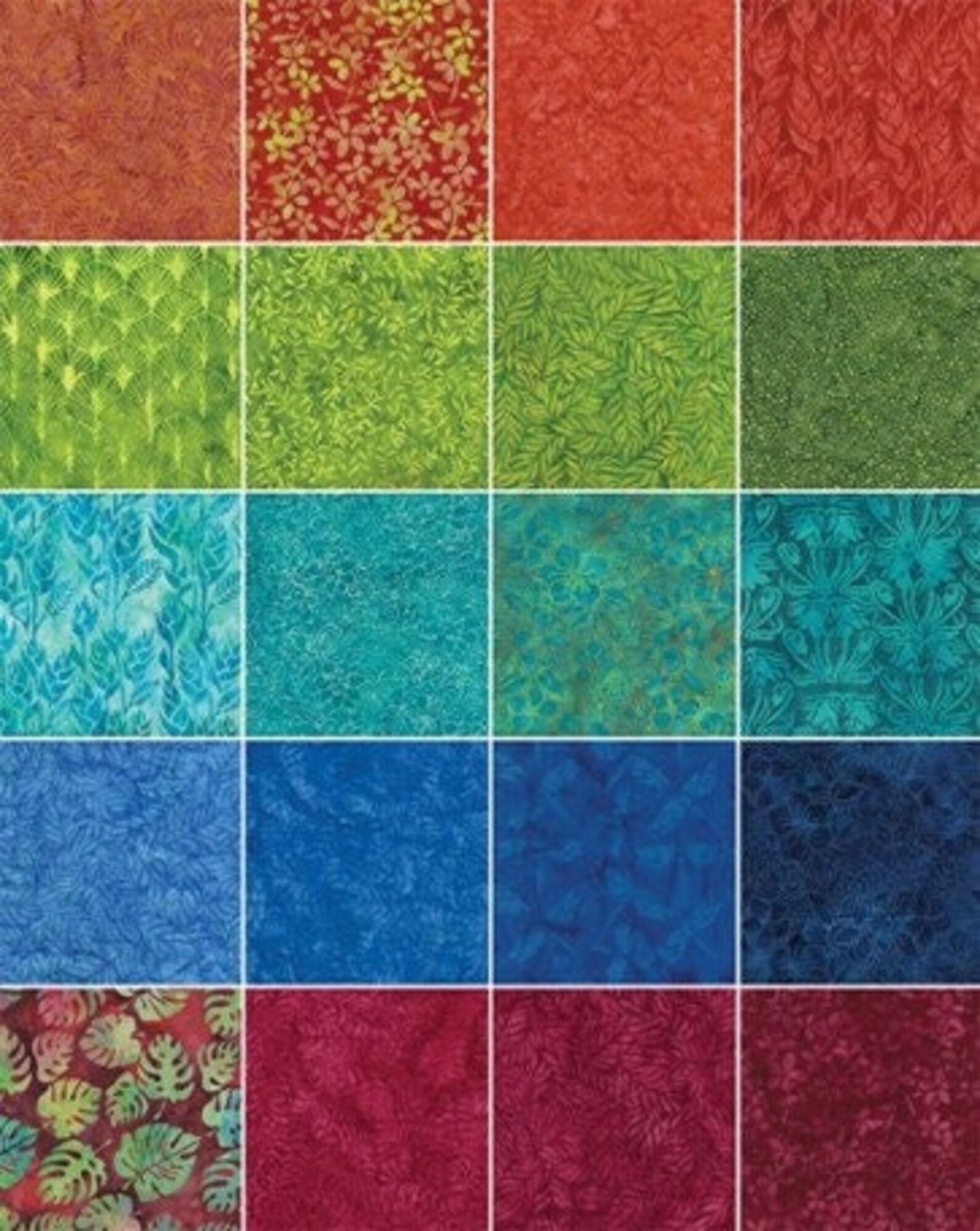 Island Batik Punch Layer Cake & Yardage Etsy