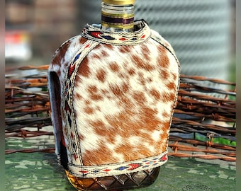 Crown Royal Cowhide Bottle Cover