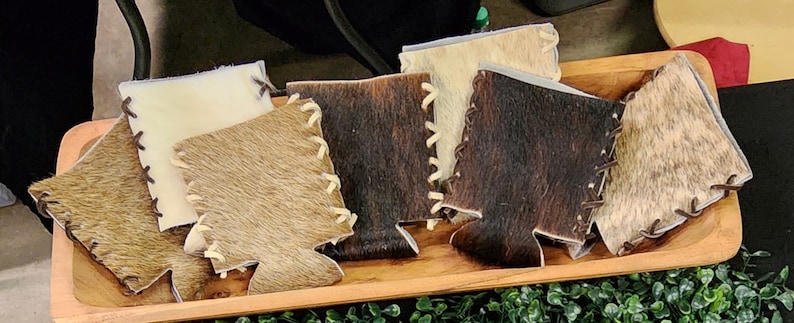 Cowhide Drink Holder image 3