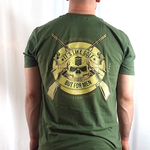 Shooting Range Tee: Military-Inspired Shirt  Army, Navy, Air Force, Marines | Tactical Firearm Training Veteran Apparel Military Shirt Gifts