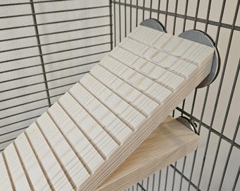 Old Adventurous Paws OAP Ramp (50cm) *Discounted Solely Due To Cosmetic Imperfections* - Slope, Ladder, Rat, Chinchilla, Perspex, Substrate