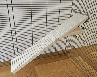 Old Adventurous Paws OAP Ramp (50cm) - Slope, Ladder, Elderly Pets, HLD Friendly, Rat, Chinchilla, Gerbil, Degu, Bird, Perspex, Substrate