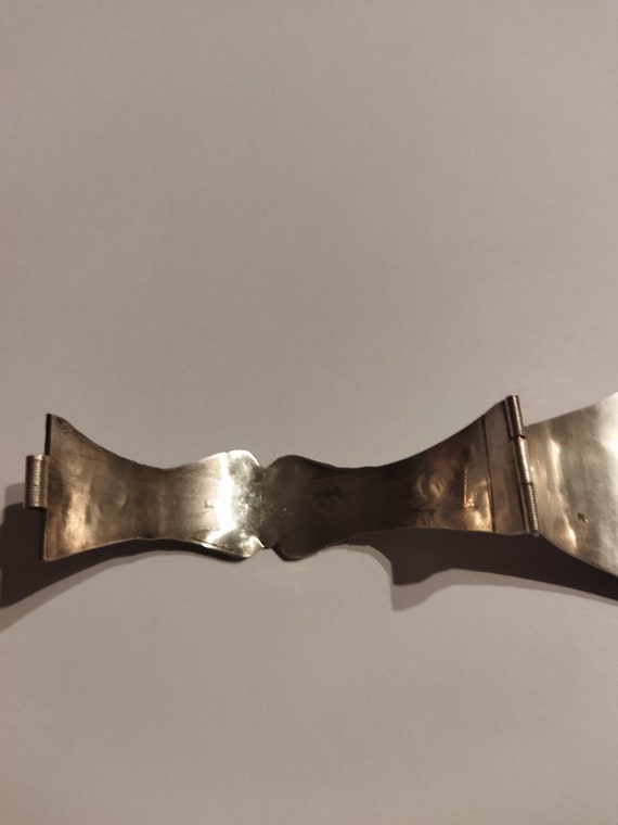 Berber bracelet in solid silver - image 2