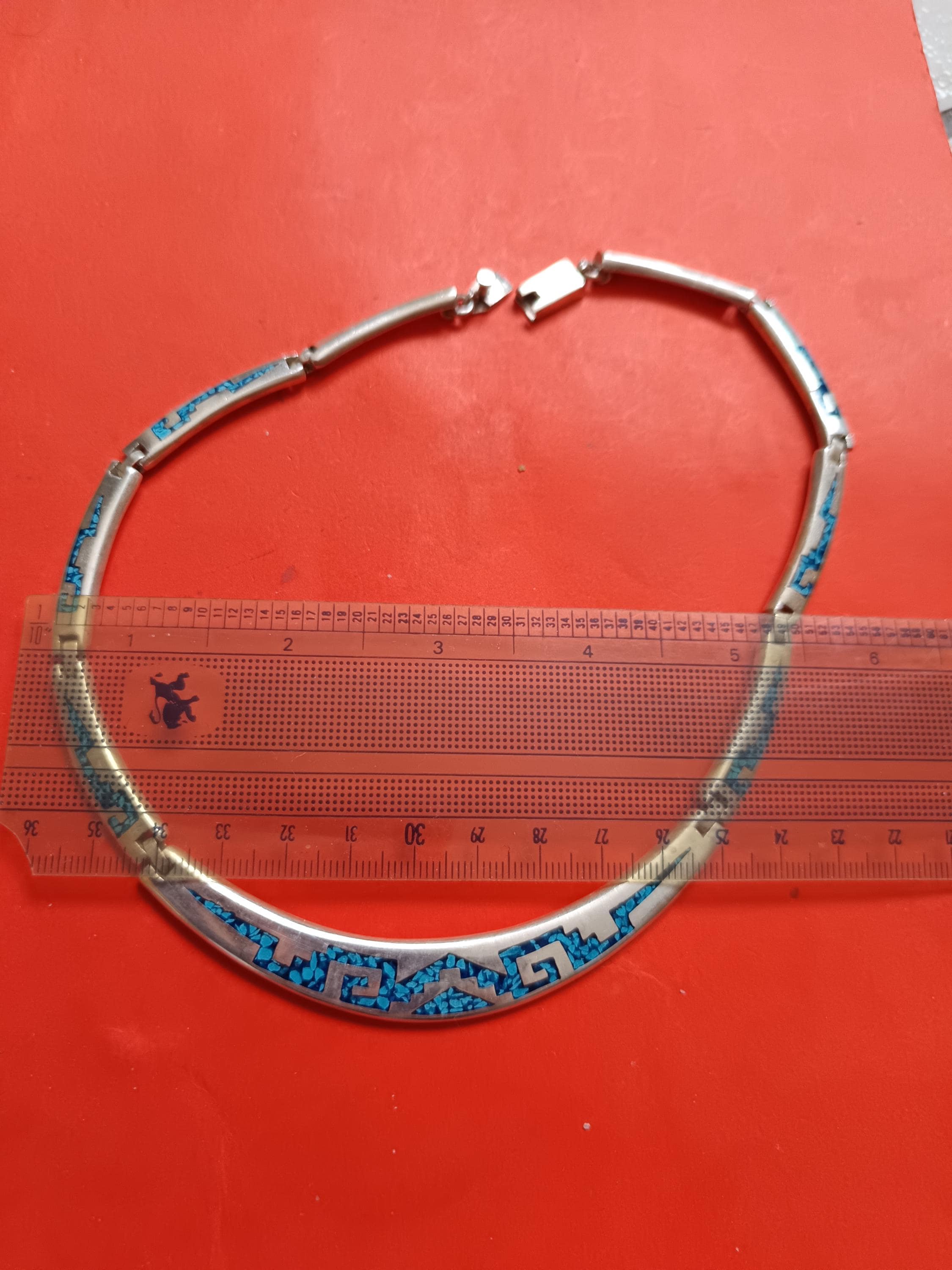 メキシコ タスコ製 シルバー925 ヴィンテージ ネックレス チェーン 76g