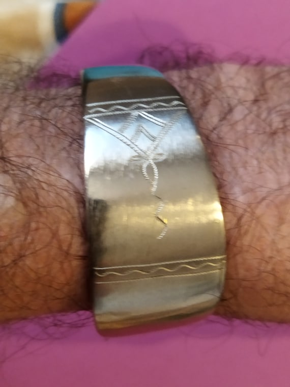 Bracelet Jonc Touareg - Plaqué Argent - Style Ethnique Neuf Sans Emballage