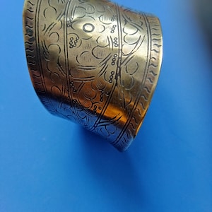 Berber brass bracelet. Tunisia.