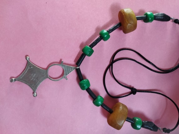 Tuareg southern cross necklace.