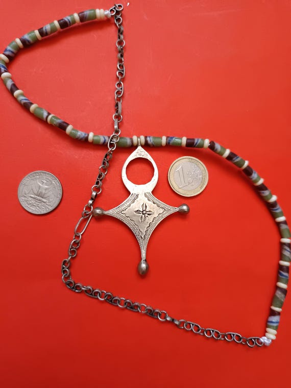 Tuareg southern cross necklace.