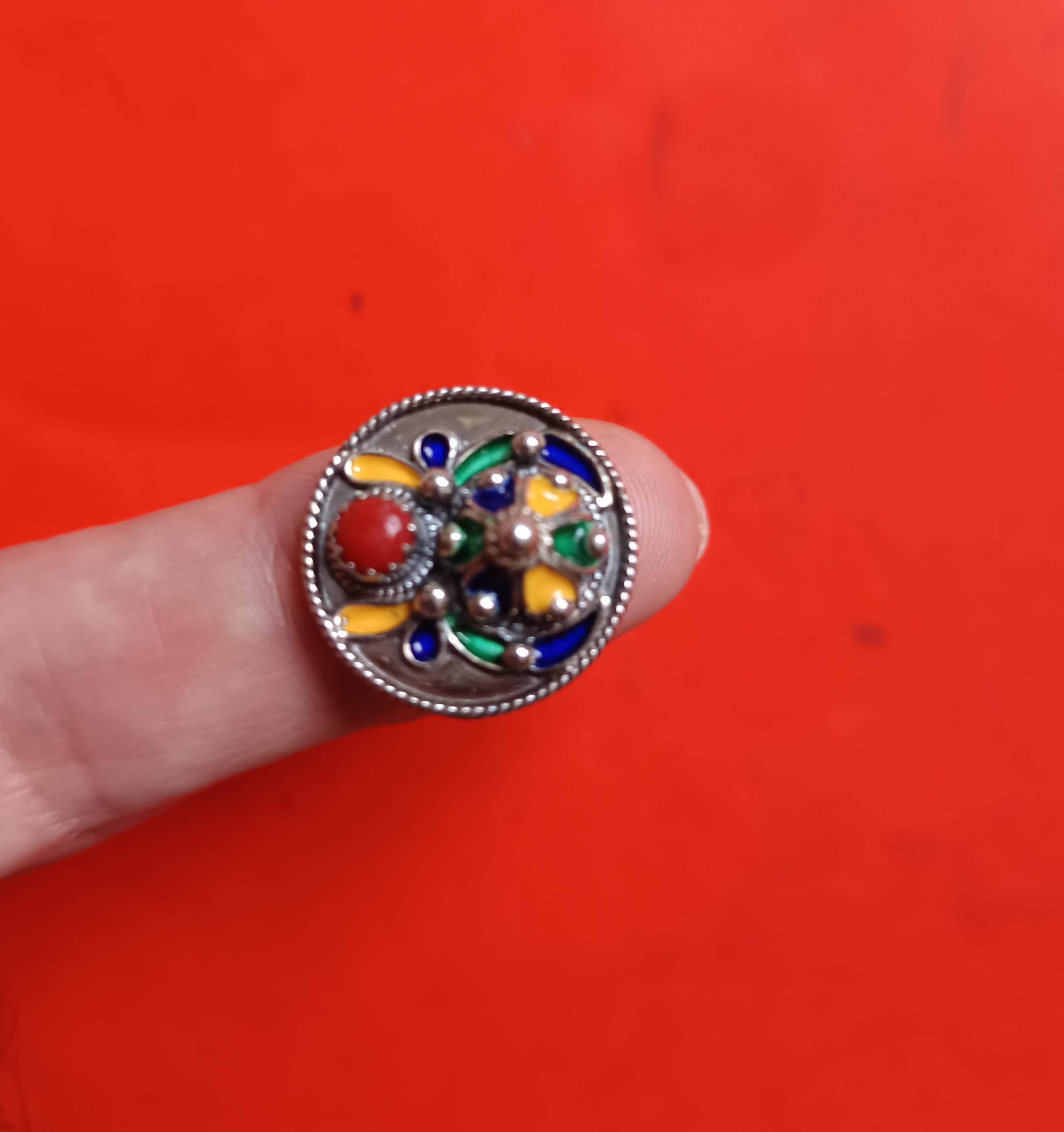 Parure Berbère Imitation Bijoux Kabyles El Andaloussia – Style Ethnique En Acier Inoxydable