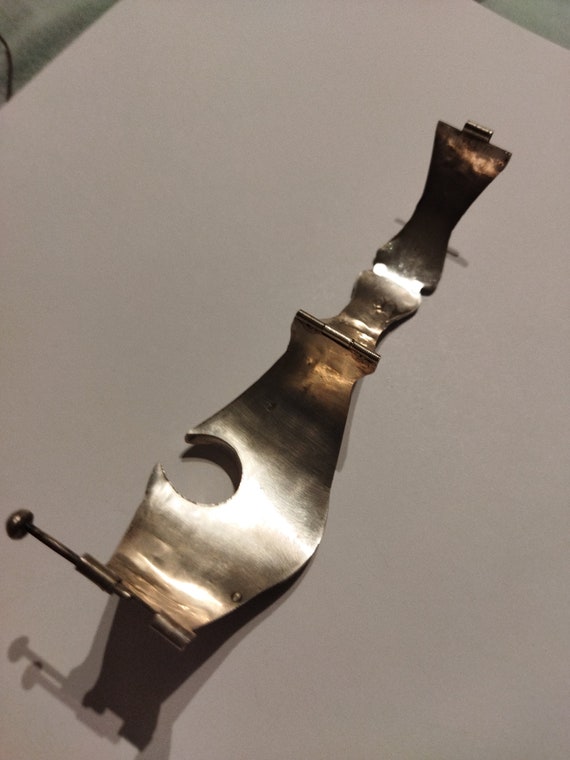 Berber bracelet in solid silver - image 4