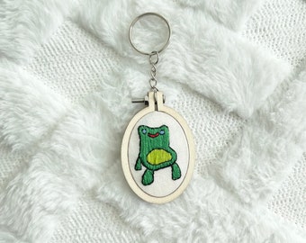 Animal Crossing Embroidered Icon Keychains