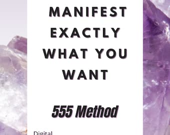 555 Manifestation Journal: Gesetz der Anziehung Digital Guide (PDF)