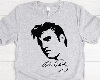 Elvis Presley Shirt, Gift for Elvis Presley Fan, Elvis Presley Gift, Elvis Presley Fans, Elvis Presley Merch, King Of Rock And Roll Shirt