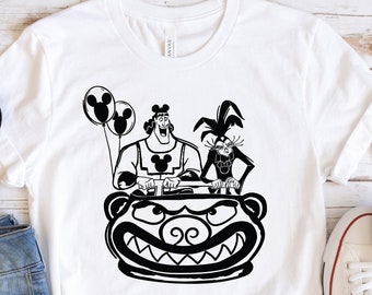 Kronk And Yzma, Kronk And Yzma Shirt, The Emperors New Groove Shirt, Disney Villain Shirt, Disneyland Shirt, Disney World Shirt, Disney Tees