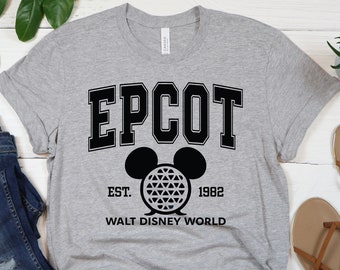 Epcot Shirt, Disney Epcot Shirt, Epcot Disney Shirt, Retro Epcot Shirt, Retro Disney Shirt, Disney Trip Shirts, Disney Family Shirts, DIsney