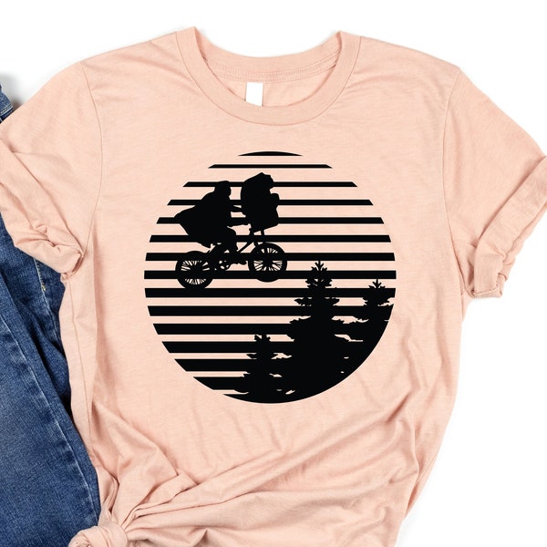 Retro E.T T-Shirt, Retro E.T. Shirt, Retro ET Shirt, ET Shirt, ET Alien Shirt, Alien Geschenk, et Geschenk, et Fans Geschenk, et Liebhaber Shirt, et tee