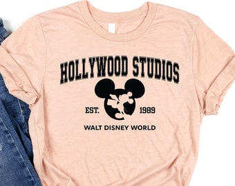 Camisa de Hollywood Studios, camisa de Disney Hollywood Studios, camisa de Disney de Hollywood Studios, viaje familiar de Disney, camisas de la familia Disney, Disney