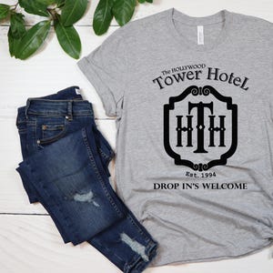 The Hollywood Tower Hotel Shirt, Hollywood Studios Shirt, Tower of Terror Shirt, Hollywood Tower Hotel Shirt, Disney Shirts for Men and Wome