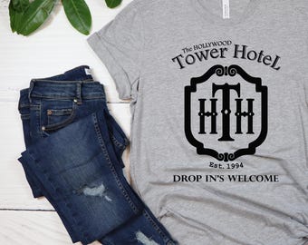 The Hollywood Tower Hotel Shirt, Hollywood Studios Shirt, Tower of Terror Shirt, Hollywood Tower Hotel Shirt, Disney Shirts for Men and Wome