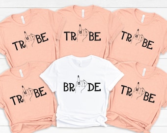 Bride Tribe Bachelorette Party Shirts, Bride Bachelorette Shirts, Tribe Bachelorette Shirts,