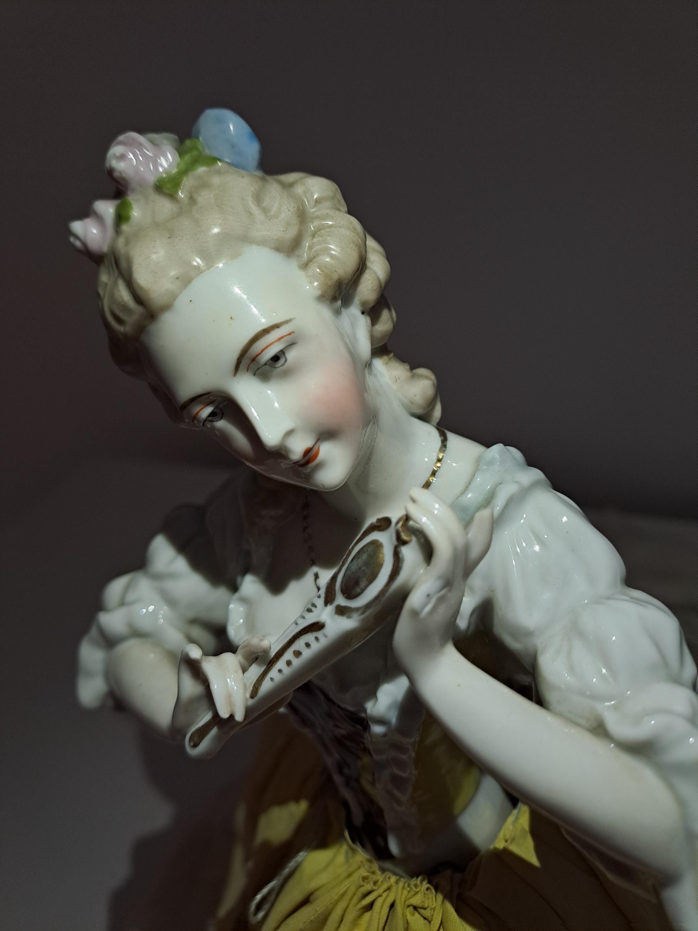 アンティーク！ 50年代フランス製のハーフドール〔磁器製〕 Porcelain half doll - Etsy 日本