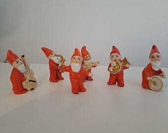 Bedårande jultomtefigurer