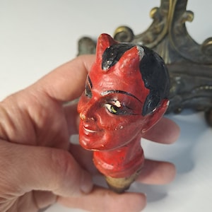 Wonderful devil head Devil decoration 3